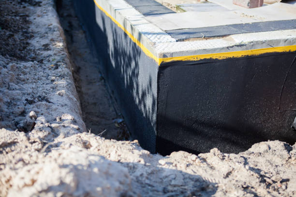 Professional Foundation Crack Repair technician working in Bronson, MI